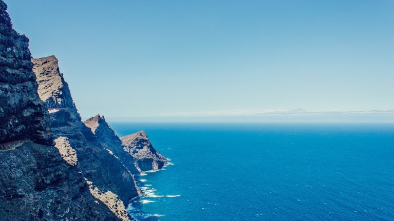 Steilküsten im Westen Gran Canarias