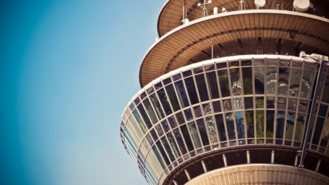 Rheinturm, Wahrzeichen von Düsseldorf