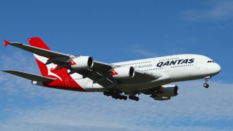 Qantas Flugzeug