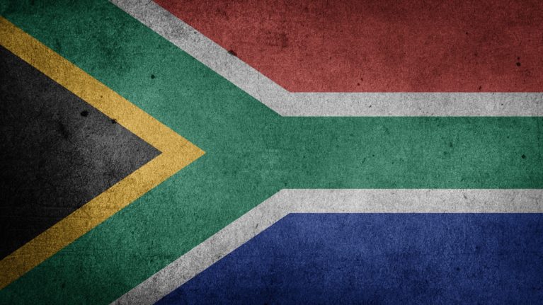 Südafrika Flagge