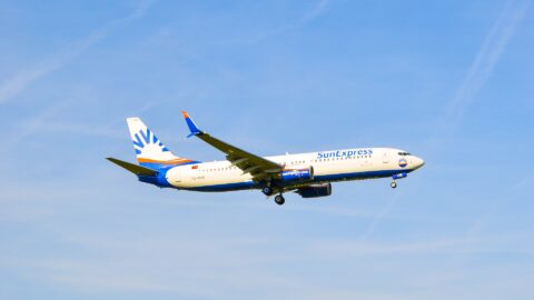 SunExpress Flugzeug