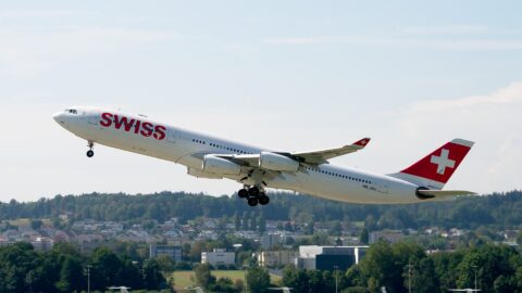 Swiss Airbus A340