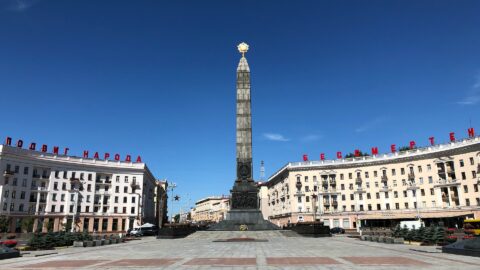 Victory Square in Minsk